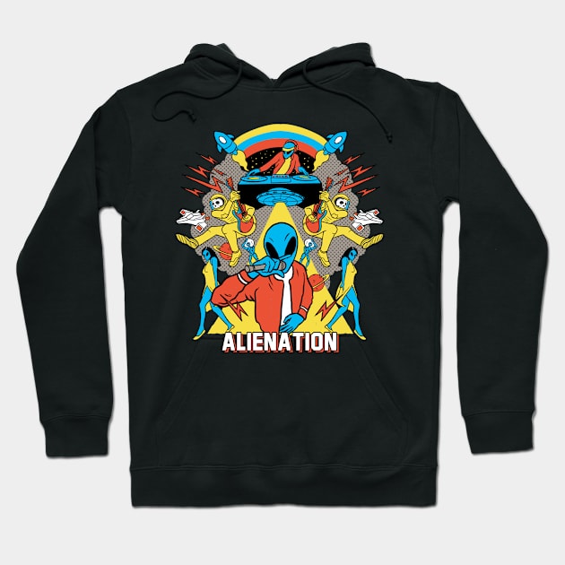 Alienation Hoodie by rjartworks